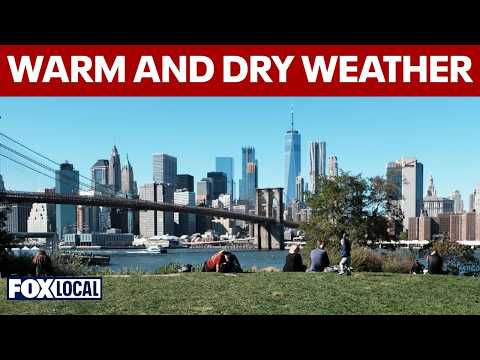 Warm and dry weather to continue before midweek rain chances