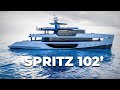 €8.5 Million Alpha Spritz 102' "Andreika IV" Super Yacht Tour | Superyacht Newcomer!