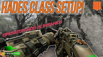 INSANE LMG CLASS SETUP (BEST "HADES" Class Setup!) | Black Ops 4!