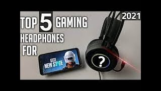 Top 5 best gaming headphones for mobile 2021 | best mobile gaming headphones