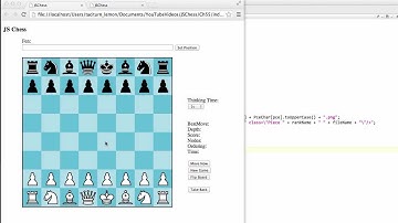Programming A Chess Engine In Pure Javascript Part 55 - Bulding the (simple) GUI - Clicking