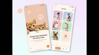 Pawpal Pet Care App | UI Animation Showcase | SK Motion Studio