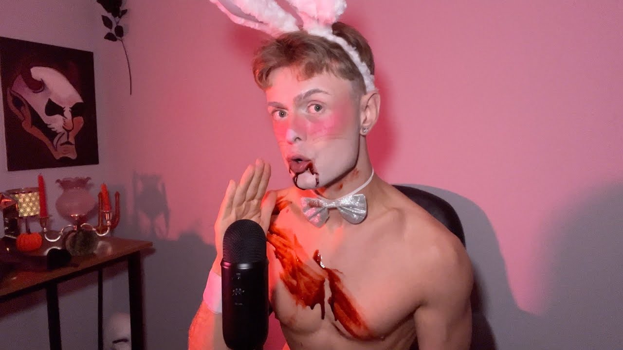 ASMR Spooky Bunny Role-play