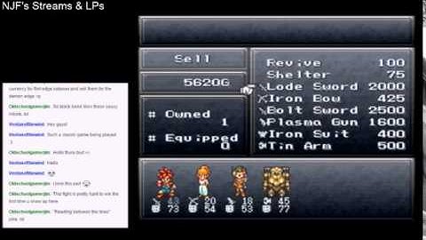 NJF Plays Chrono Trigger (05 - The Derelict Factory, The End of Time, & The Fiendish Folk)