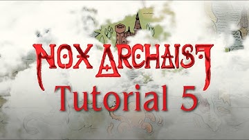 Nox Archaist Tutorial 5: Character Stats, Inventory, Ready Items, Spell Slots