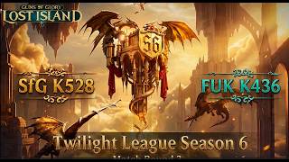 Guns of Glory - Twilight League 1st Matchup SfG K528 vs FUK K436