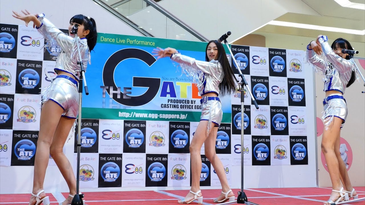 【4K】Qteen Honey（キューティーンハニー）THE GATE 8th アリオ札幌11時の部 (17 09 30)