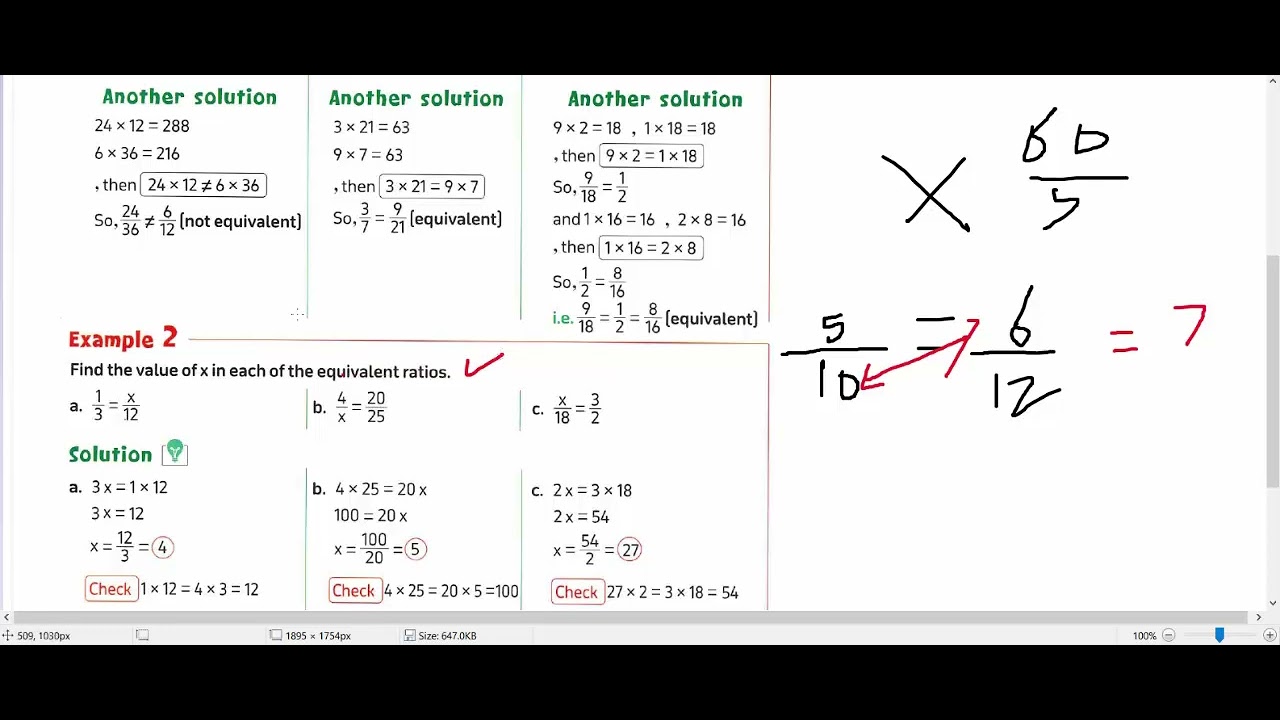 lesson6 -math grade 6- comparing ratios -unit 9- المعاصر سته ابتدائى ...