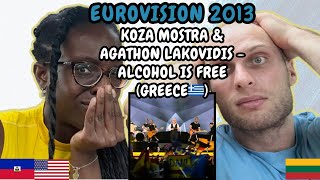 REACTION TO Koza Mostra & Agathon Iakovidis - Alcohol Is Free (Greece 🇬🇷 Eurovision 2013)