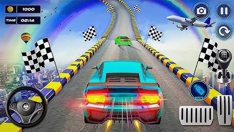 Impossible Car Stunts Racing - Mega Ramp Car Stunts Simulator - Android Gameplay #168