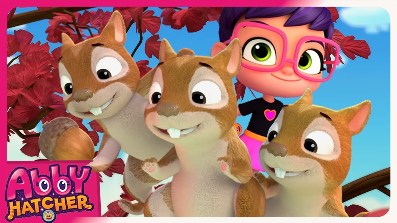Abby and The Squirrel's | Abby Hatcher | Cartoons for kids