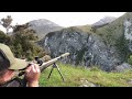 Long range hunting new zealand  day one sniping feral pests in epic country  huge fall from cliff