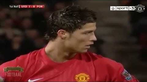 Golaço de Cristiano Ronaldo no Manchester united | Momento Futebol