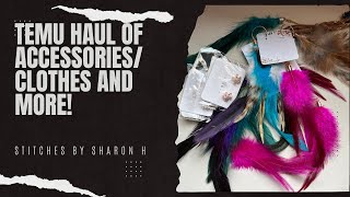 Temu Haul of Accessories , Clothes, and More/ Mens items, 🪶 Feathers, Fun Hair Accessories,Jewelry