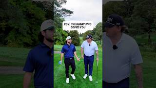 Imitation is the sincerest form of flattery #golf #golfing #shorts