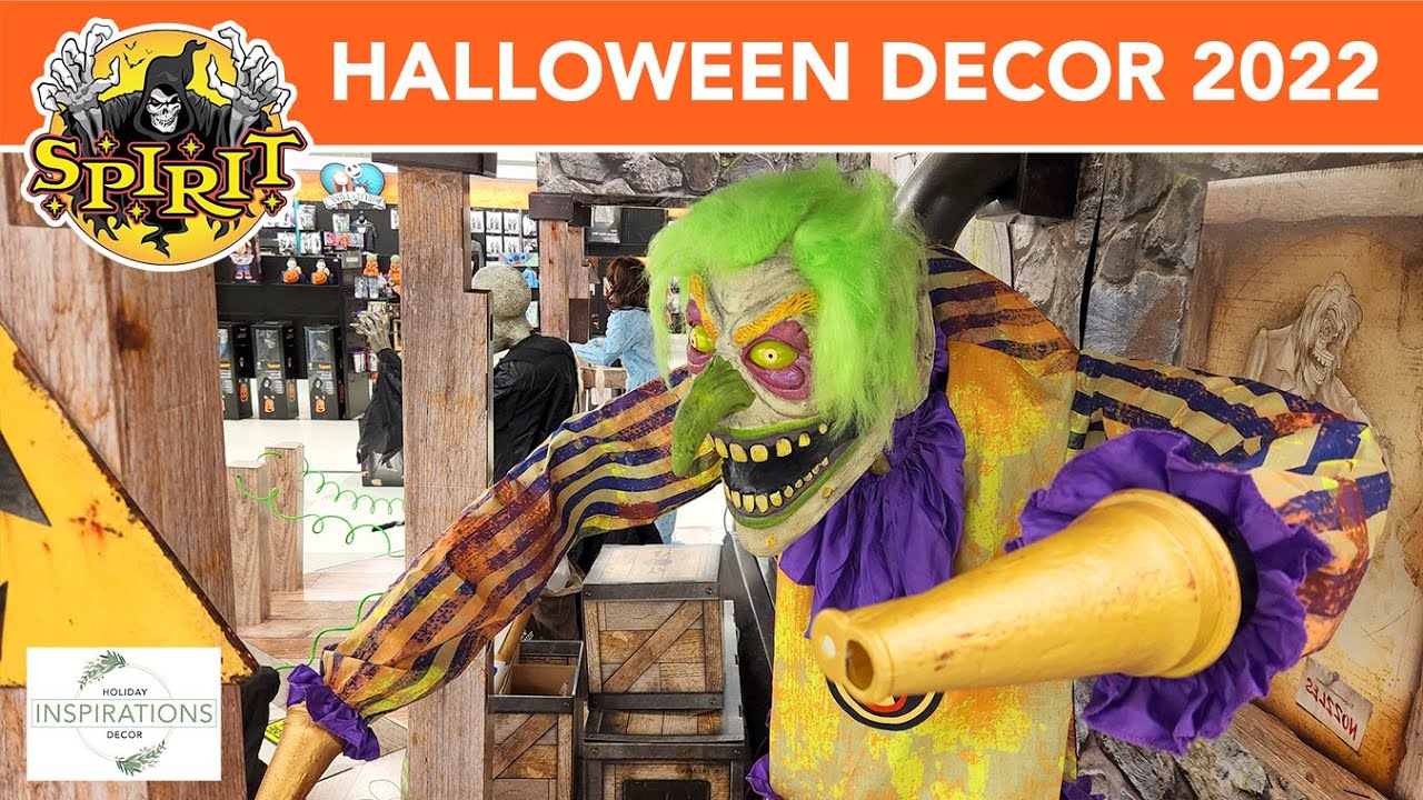 SPIRIT HALLOWEEN Decor 2022! SHOP WITH ME! YouTube