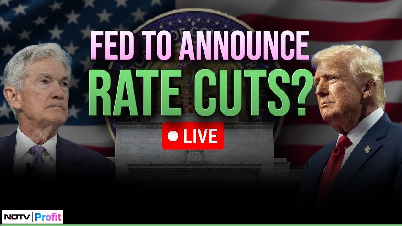 LIVE: US Fed Rate Cut LIVE | FOMC Meeting LIVE | Jerome Powell Speech ...