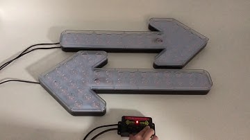 23.5” LED Arrow Board Directional LED Traffic Advisor Light