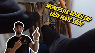 Worcester Bosch ERP Plate Heat Exchanger Replacement Made Easy!