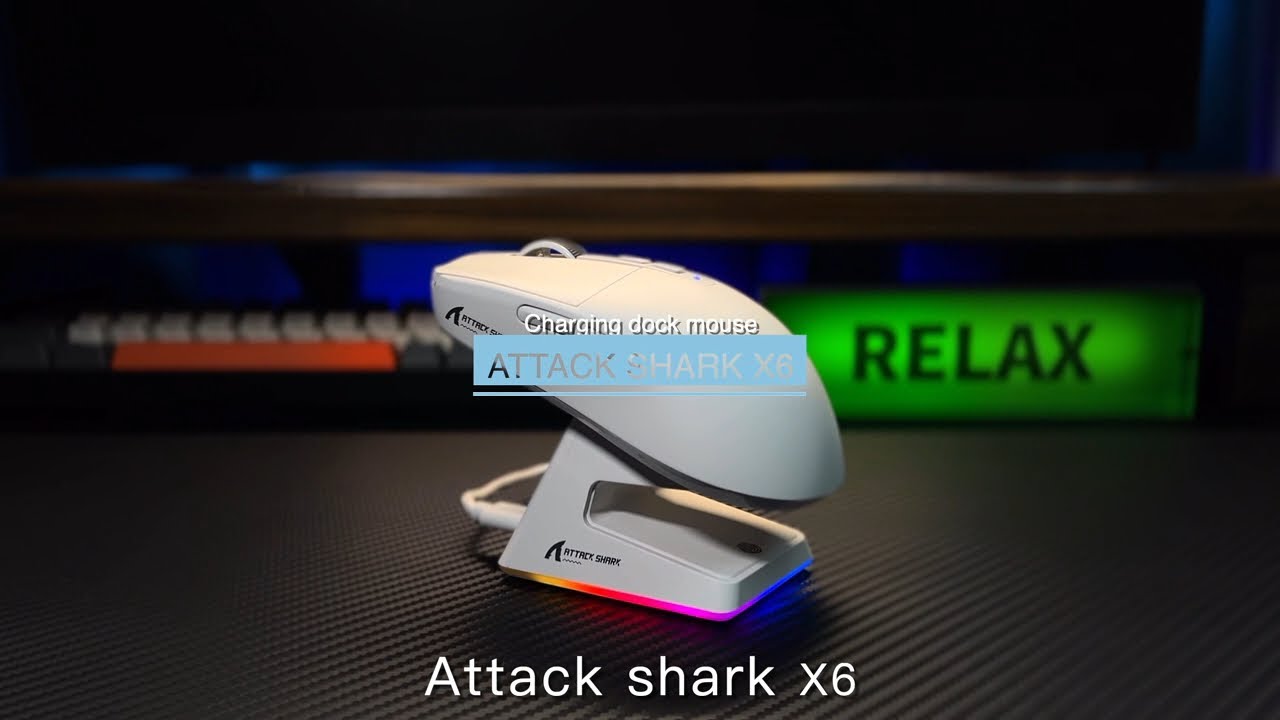 ATTACK SHARK X6 MOUSE #gamingsetup #mouse #gamingmouse 