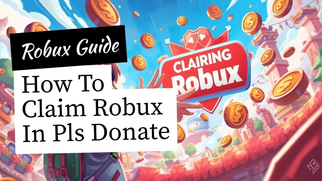How To Claim Robux In Pls Donate - YouTube