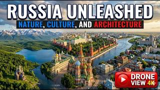 Russia Dron view 4K ;Russia Unleashed: Nature, Culture, and Architecture