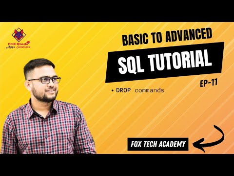 11. DROP commands in SQL | how to delete table in sql | DROP query | SQL tutorials