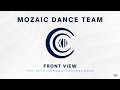 Mozaic dance team opener  the 12th annual coalescence 2022  front view