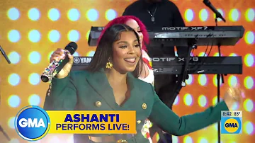 Ashanti - Medley of Hits and Falling for You - Best Audio - Good Morning America - July 13, 2022