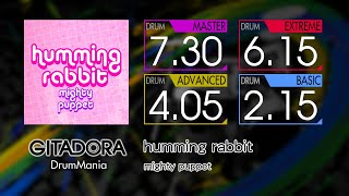 【GITADORA】 humming rabbit (MASTER ~ BASIC) Drum