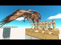 ⭐ Archer Tower VS Air Squad ⭐ Animal Revolt Battle Simulator