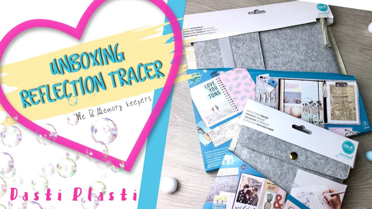 REFLECTION TRACER 💕 We R Memory Keepers Journal Studio 💜 TRAZADOR DE