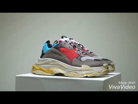 Giày Balenciaga Chính Hãng Nam - Giày balenciaga TRIPLE S