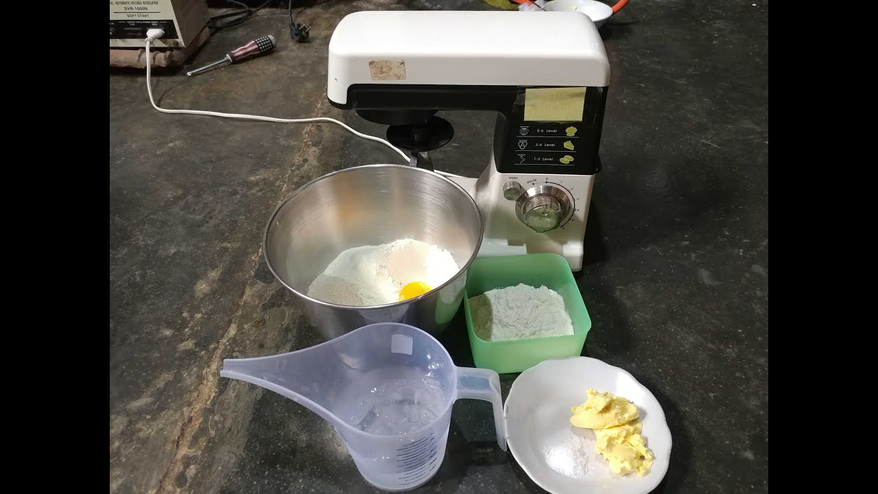 ILMU DASAR DONAT SERI 2 : TEKNIK PENGULENAN DENGAN STAND MIXER 15 MENIT KALIS