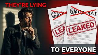 OpenAI Scientist Leaks Internal Docs: "They're Lying To Everyone"