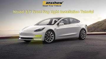 Model 3/Y Front Fog Light Installation Tutorial