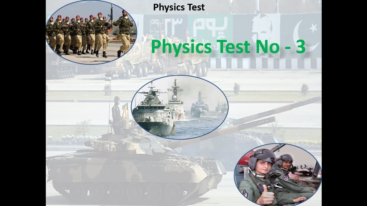 Physics Test 3 - YouTube
