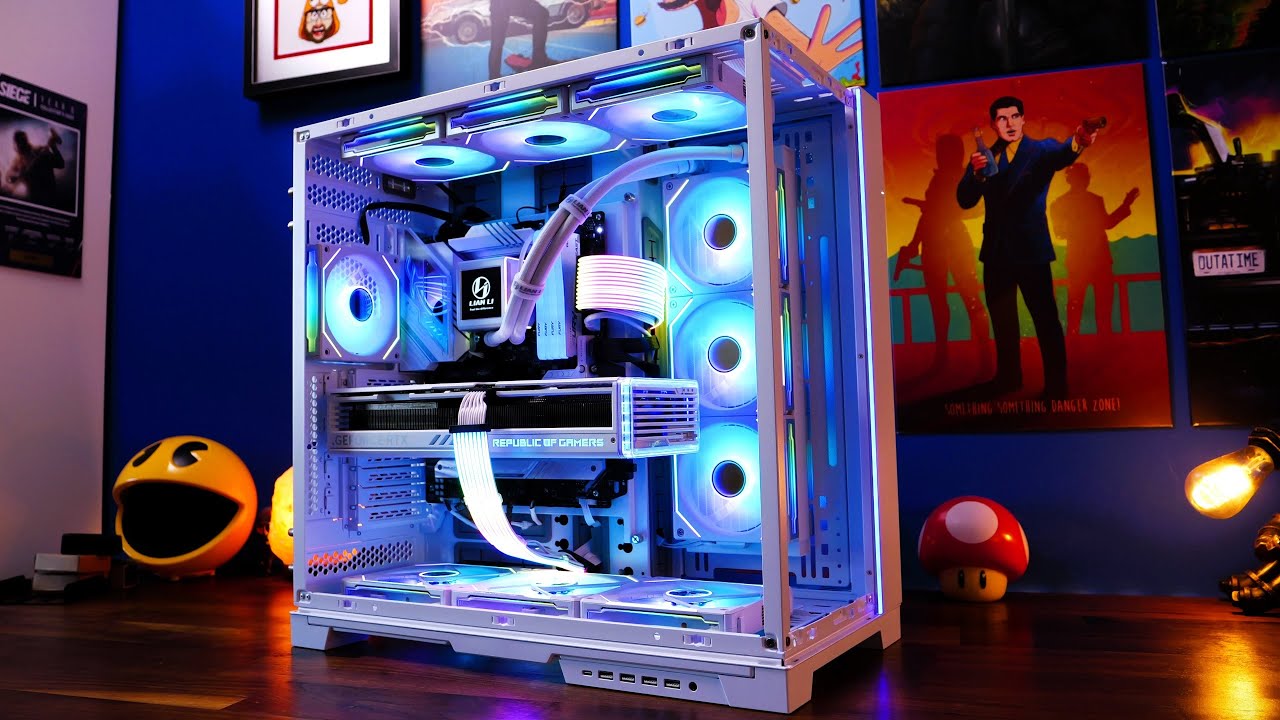 Lian Li Dynamic Evo XL Build Showcase (PC build montage with i9