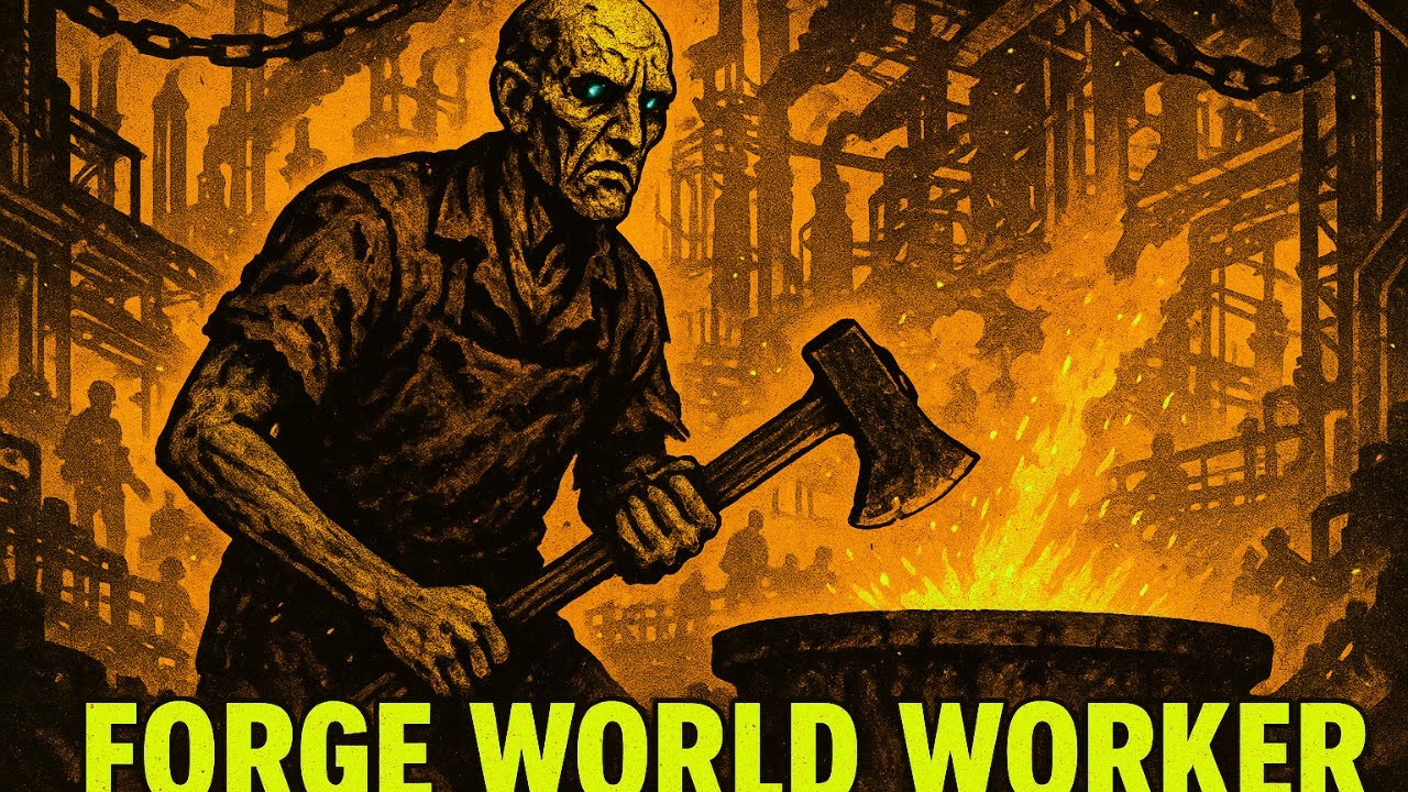 The Horrifying Life of a Forge World Worker in Warhammer 40K
