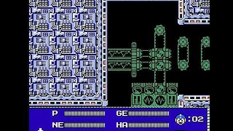 Mega Man 3 Doc Robots (Spark Man