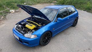 Prima plimbare cu Civic Eg6