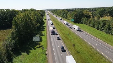 Drone Fly for the Interstate Traffic Monitoring 3