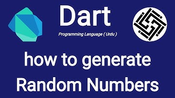 31. Dart Programming Language | How to generate random numbers in dart programming | Urdu/Hindi