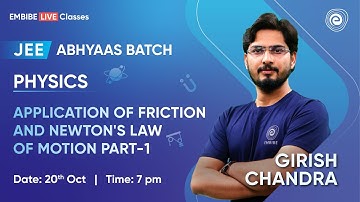 Application of Friction and Newton