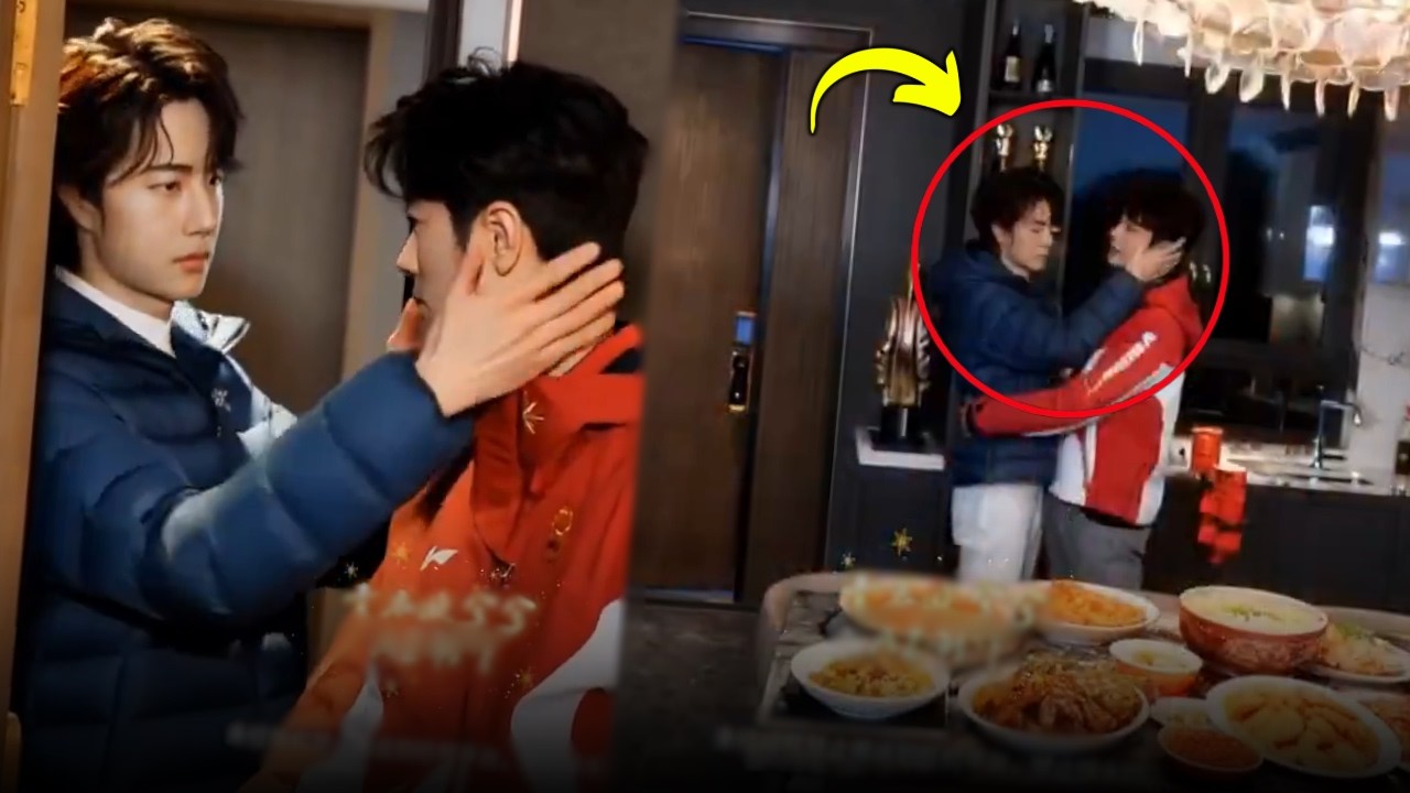 СЕНСАЦИЯ 2026! Ван Ибо Держит Подбородок Сяо Чжаня – Тайная Встреча?!