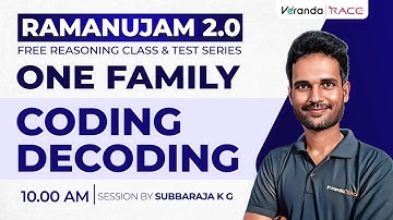 GROUP 2A MAINS REASONING | CODING DECODING | REASONING | SUBBARAJA