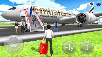 Today I Use Plane For Traveling - 3D Driving Class New Update - 2025 Android Gameplay - 3D CarGame