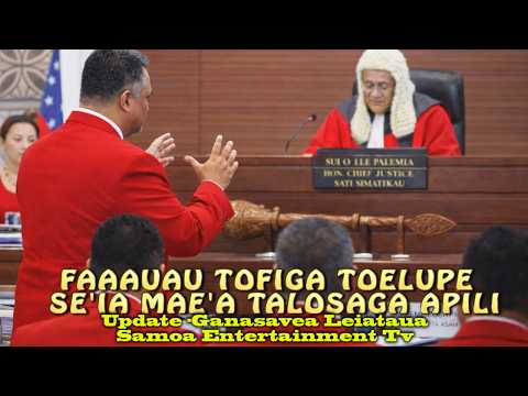 Friday 3 April UPDATES - Ganasavea Manuia Leiataua - Samoa Entertainment Tv