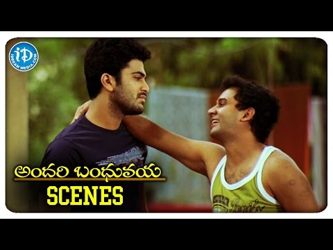andari-bandhuvaya-movie-scenes-|-sharwanand-is-jailed-for-stopping-violence-|-padma-priya