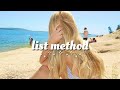 get everything on your list ⋆˚࿔ 𝜗𝜚˚⋆